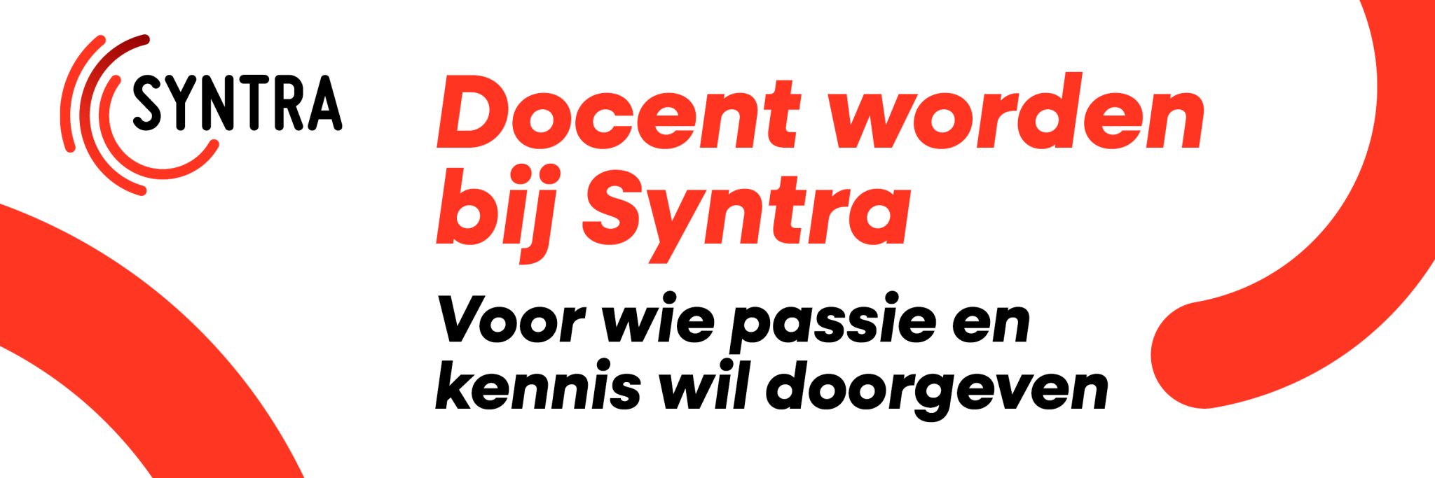 Docent worden bij Syntra